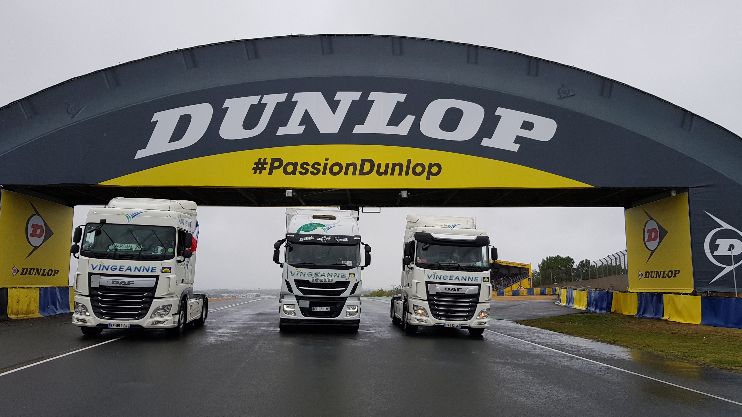 Vingeanne présent aux 24h du Mans camions